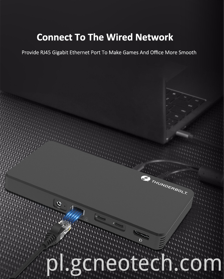 Cost-effective Thunderbolt 3 docking station